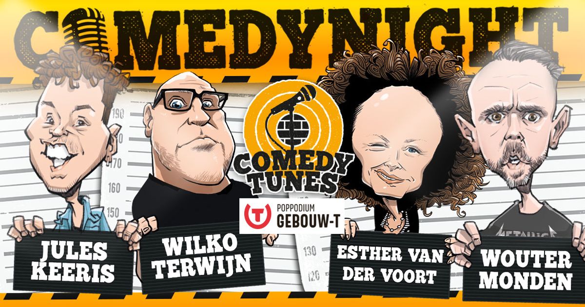 Comedy Tunes — Comedy Night in Gebouw-T
